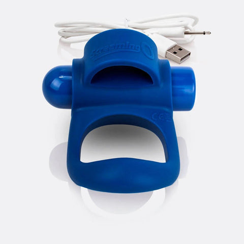 You-turn Ring Blueberry by Screaming O - Vibrating Cock Rings