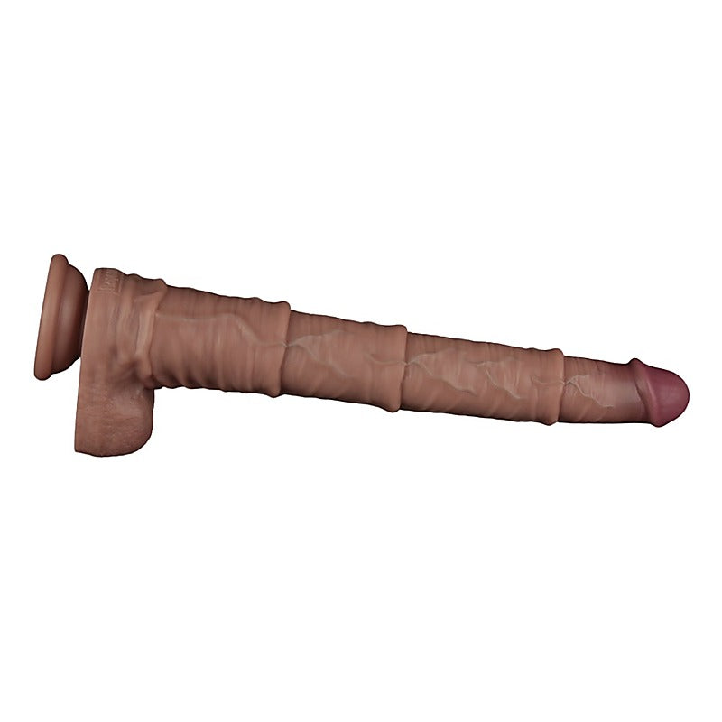 Dual Layered Bendable Silicone Cock Realistic Dildo - Realistic Dildos