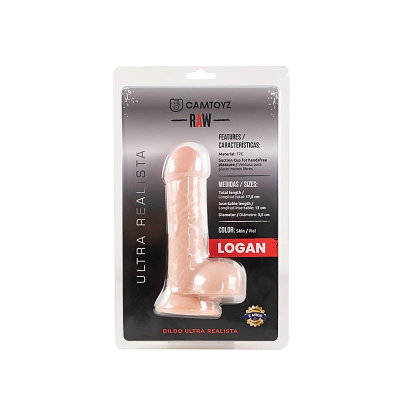 Raw Ultra Realistic Double Layered Dildo Galen by CamToyz - Realistic Dildos