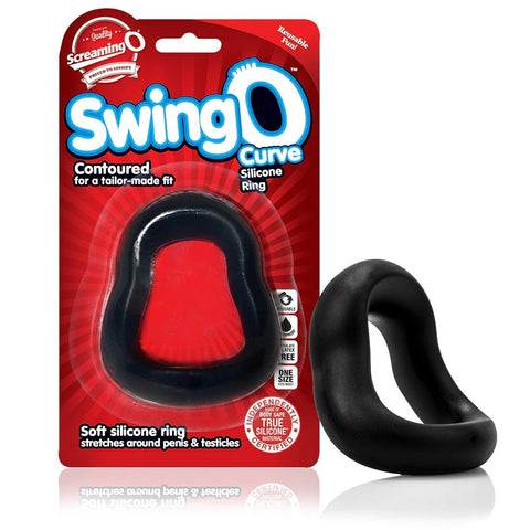 SwingO Curve Cock Ring by Screaming O - Stretchy Cock Rings