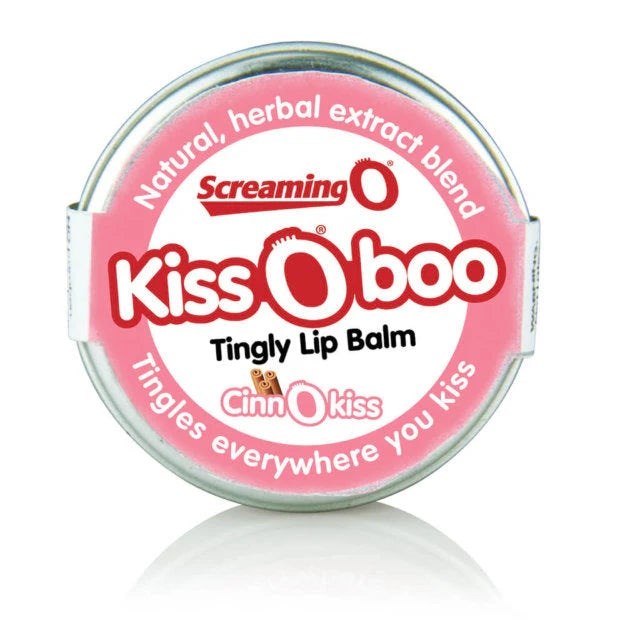 Screaming O KissOBoo Tingly Adult Lip Balm - Bath and Intimate Fragrances