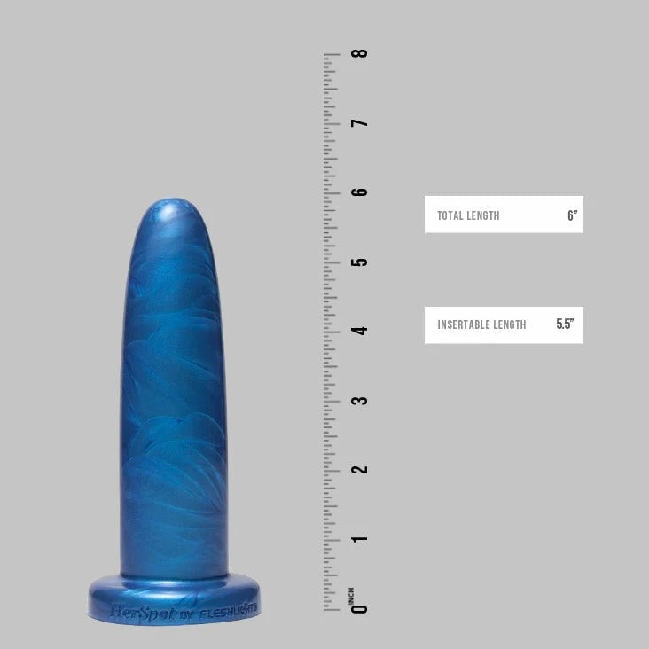 Fleshlight Cobalt Lily Ultimate Pleasure Silicone Dildo - Realistic Dildos
