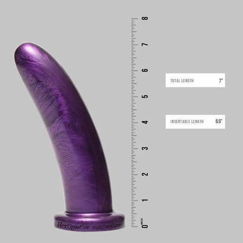 Plum Orchid Realistic Silicone Dildo by Fleshlight - Realistic Dildos