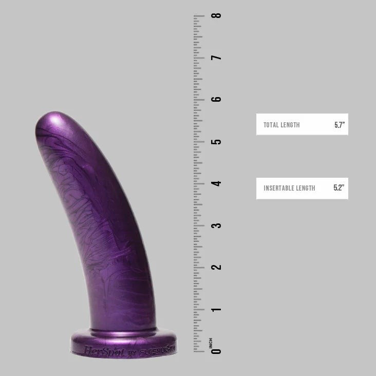 Fleshlight Plum Orchid Realistic Silicone Dildo - Realistic Dildos