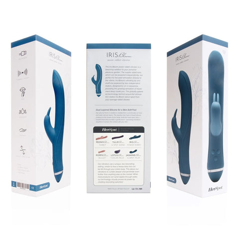 Herspot Iris Bloom Power Rabbit Vibrator by Fleshlight - Rabbit Vibrators