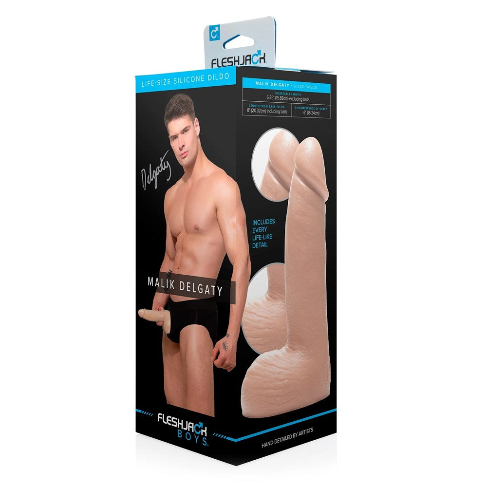 Fleshjack Boys Malik Delgaty Realistic Dildo - Realistic Dildos