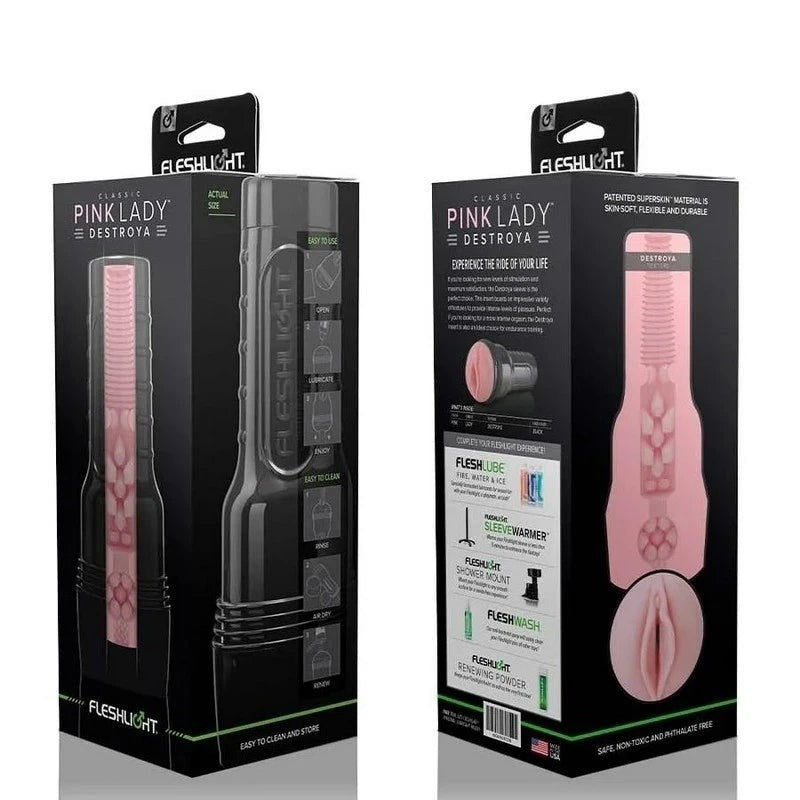 Fleshlight's Pink Lady - Ecstasy Unleashed - Fleshlight Male Masturbators