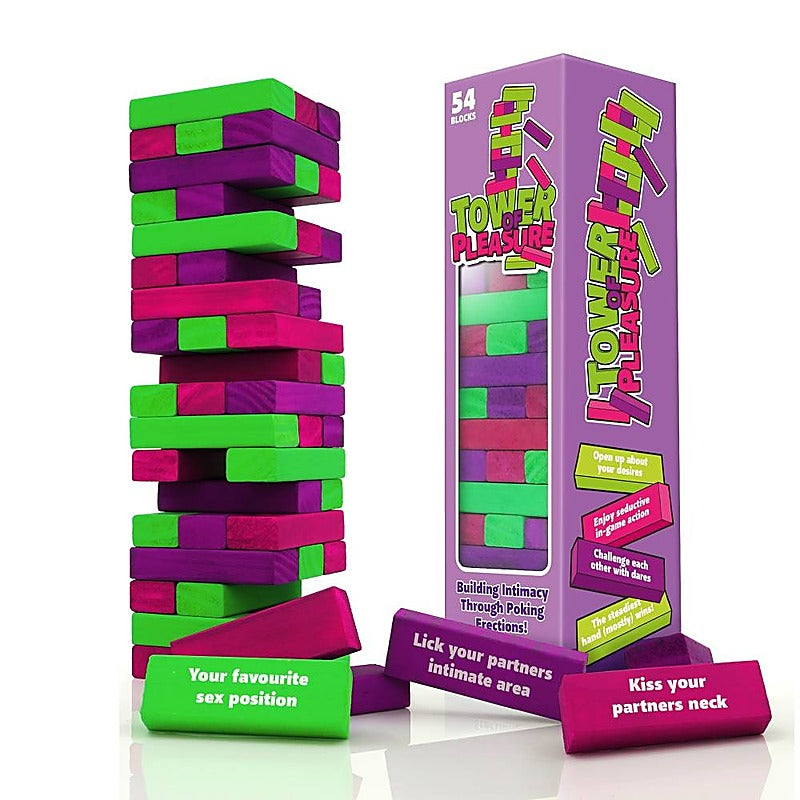 Play Wiv Me Tower of Pleasure Game by Creative Conceptions - Sex Games, Coupons and Tricks