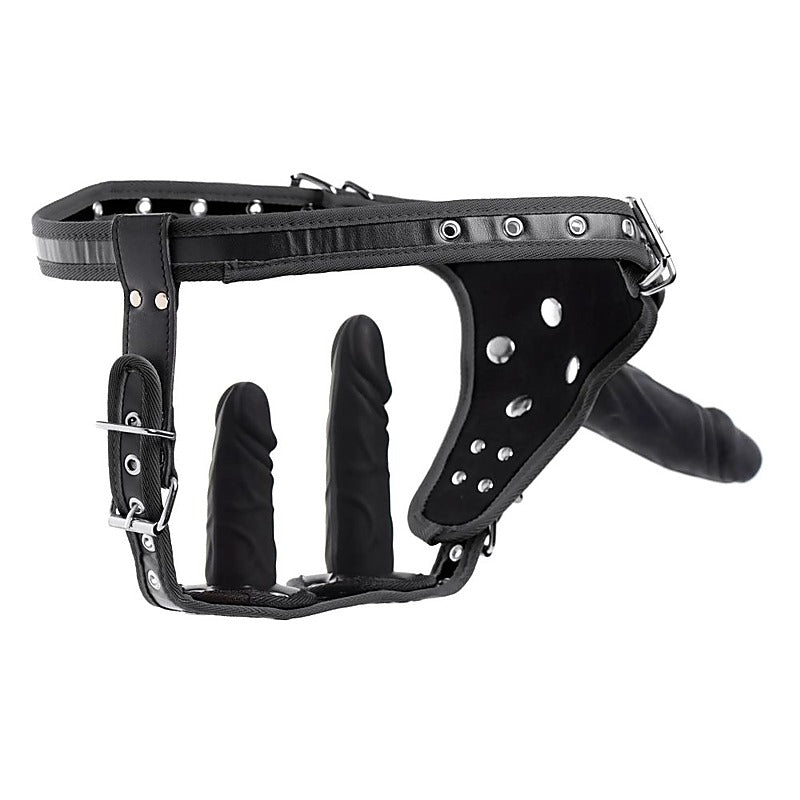 Double Penetration Strap On Harness by XR Brands - Strap On Sextoys