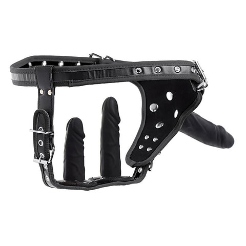 Double Penetration Strap On Harness by XR Brands - Strap On Sextoys