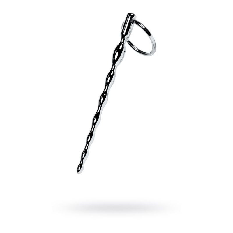 Metal Braided Urethral Plug w/ Replaceable Ring by ToyFa - Urethral Sounds