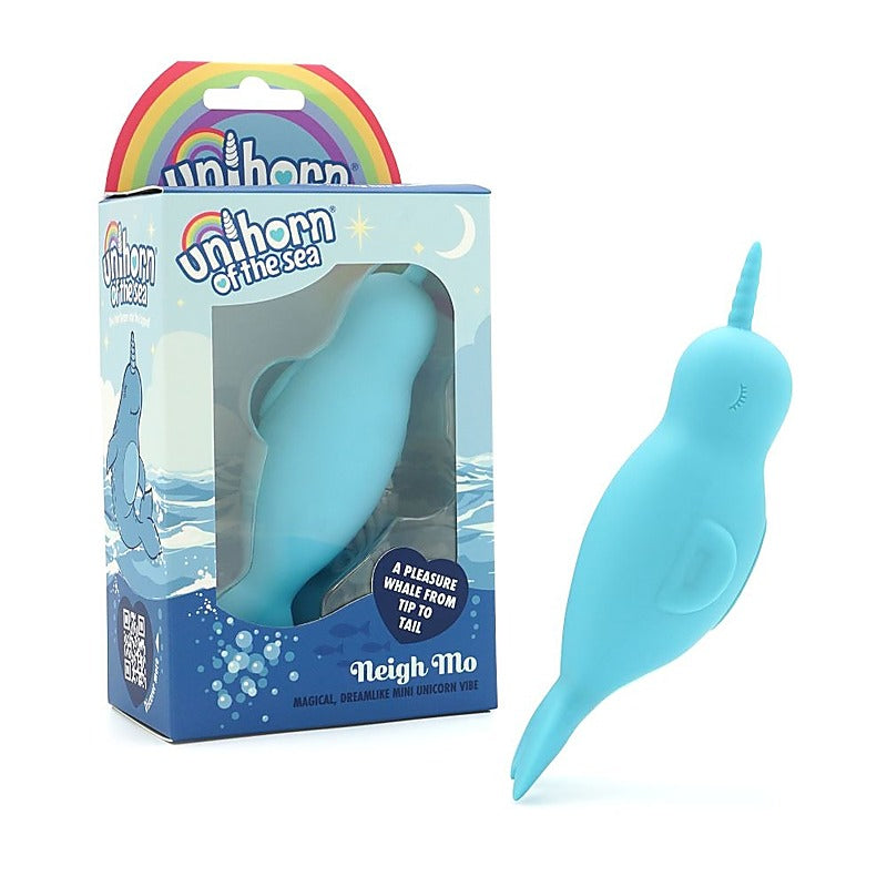 Unihorn of the Sea Neigh Mo The Narwhal Clit Vibrator - Clit Ticklers and Pulsators