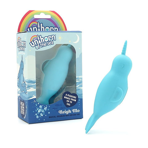 Unihorn of the Sea Neigh Mo The Narwhal Clit Vibrator - Clit Ticklers and Pulsators