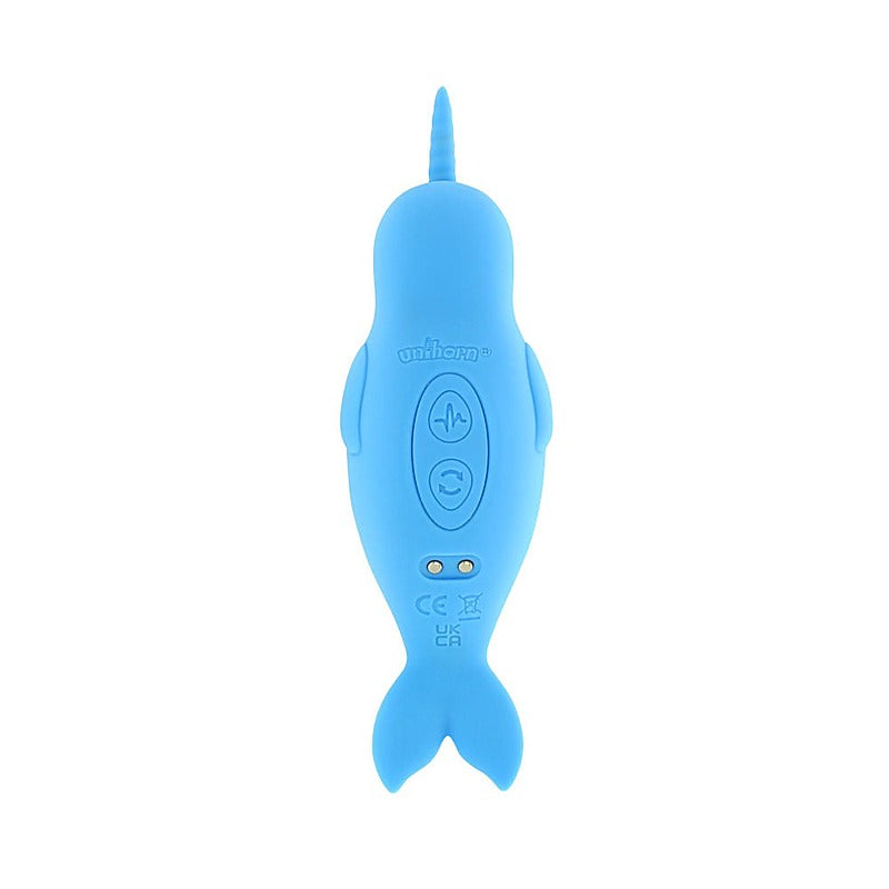 Unihorn of the Sea Neigh Mo The Narwhal Clit Vibrator - Clit Ticklers and Pulsators