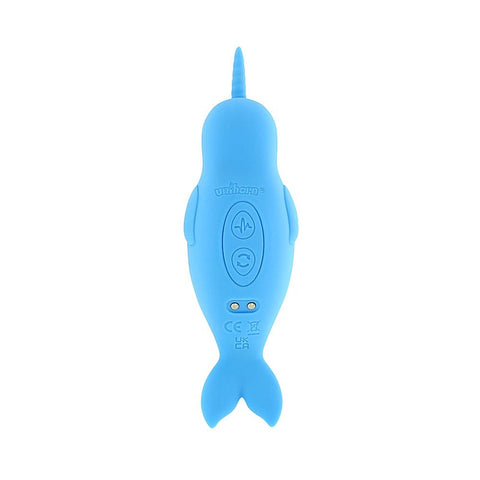 Unihorn of the Sea Neigh Mo The Narwhal Clit Vibrator - Clit Ticklers and Pulsators