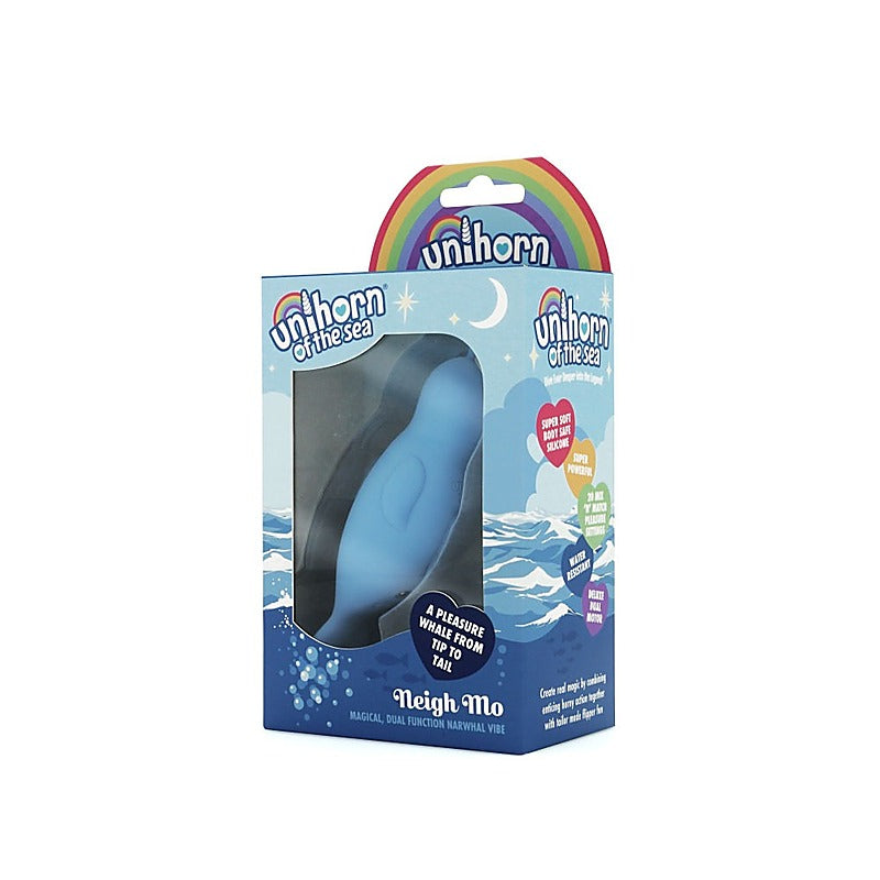 Unihorn of the Sea Neigh Mo The Narwhal Clit Vibrator - Clit Ticklers and Pulsators