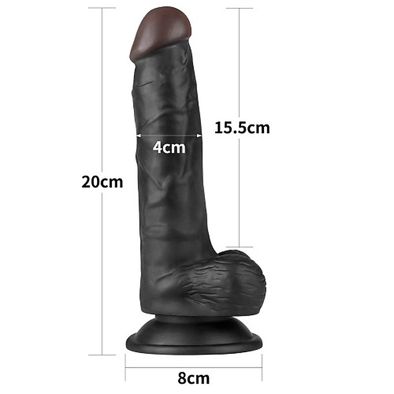 7.5 Inches Easy Strap On Dildo Set by Lovetoy - Strap On Sextoys