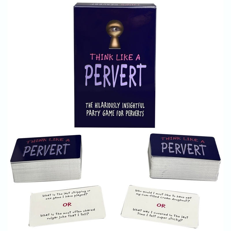 Think Like a Pervert Game by Kheper Games - Sex Games, Coupons and Tricks