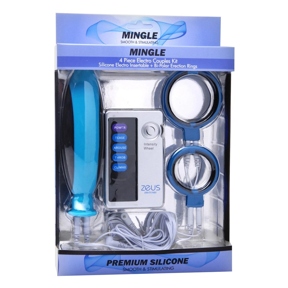 Zeus Mingle 4 Piese Electro Couples Sex Kit - Electro Sex