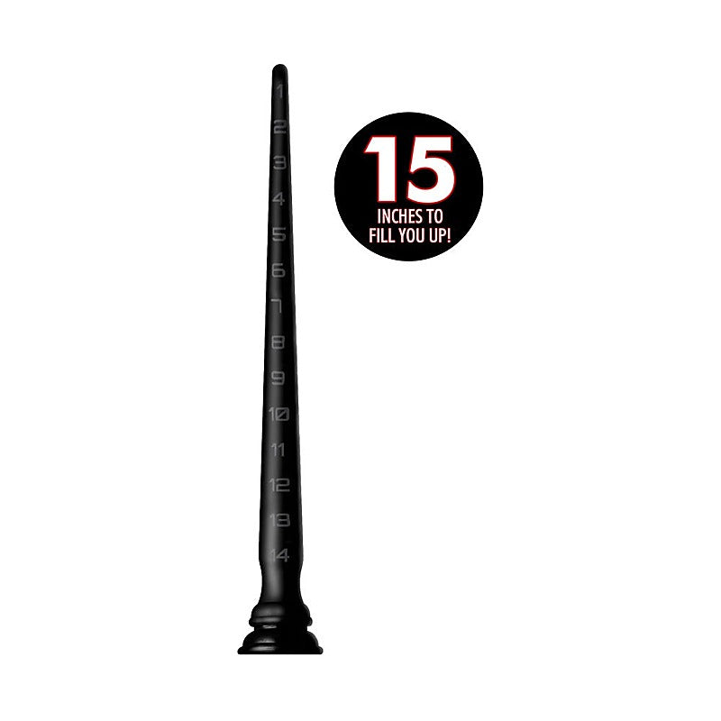 Silicone Tapered Hose Anal Dildo by XR Brands - Anal Dildos