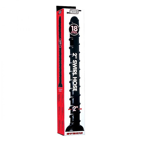 Hosed Swirl Thick Anal Snake by XR Brands - Anal Dildos