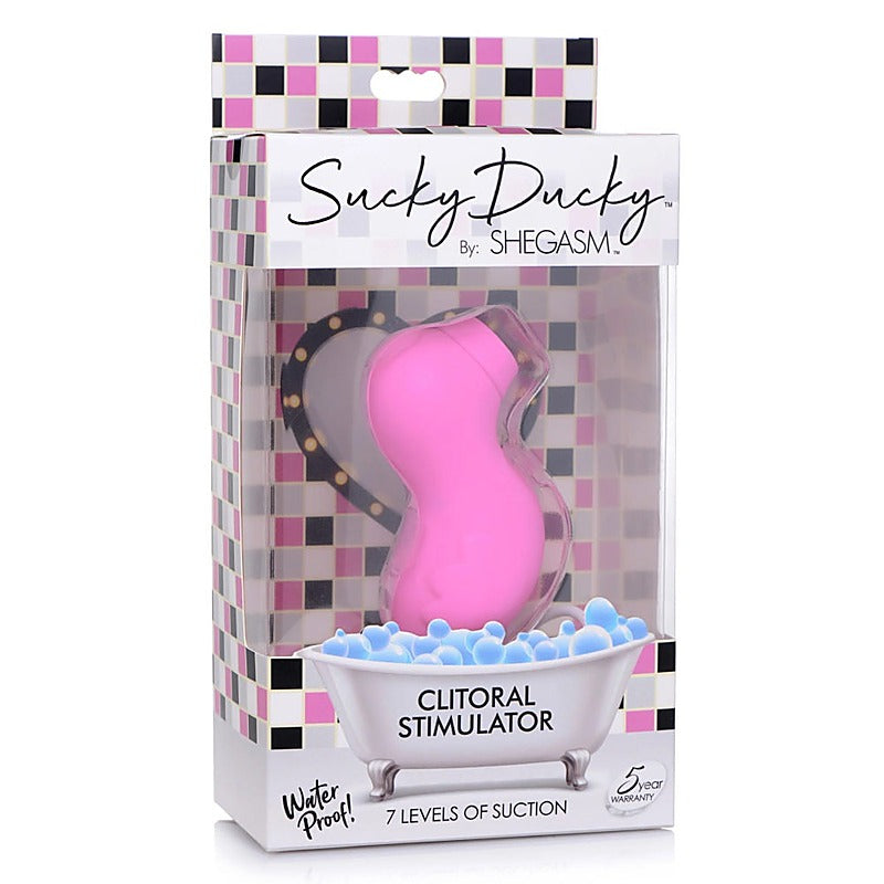 Sucky Ducky Silicone Clitoral Stimulator by XR Brands - Clit Ticklers and Pulsators