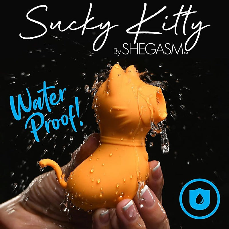 Sucky Kitty 7X Clitoral Stimulator Clit Vibrator - Clit Ticklers and Pulsators