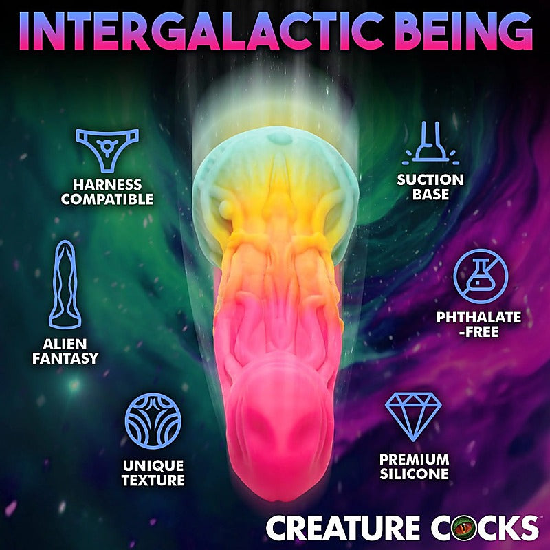 Shape Shifter Alien Silicone Dildo by XR Brands - Realistic Dildos