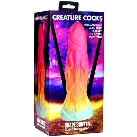 Shape Shifter Alien Silicone Dildo by XR Brands - Realistic Dildos