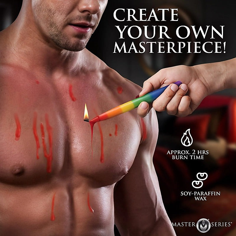 Pride Candles Drip Candle by XR Brands - Sex Pheromones and Perfumes