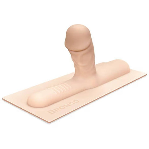 The Cowgirl Bronco Silicone Attachment Vanilla - Sex Machines