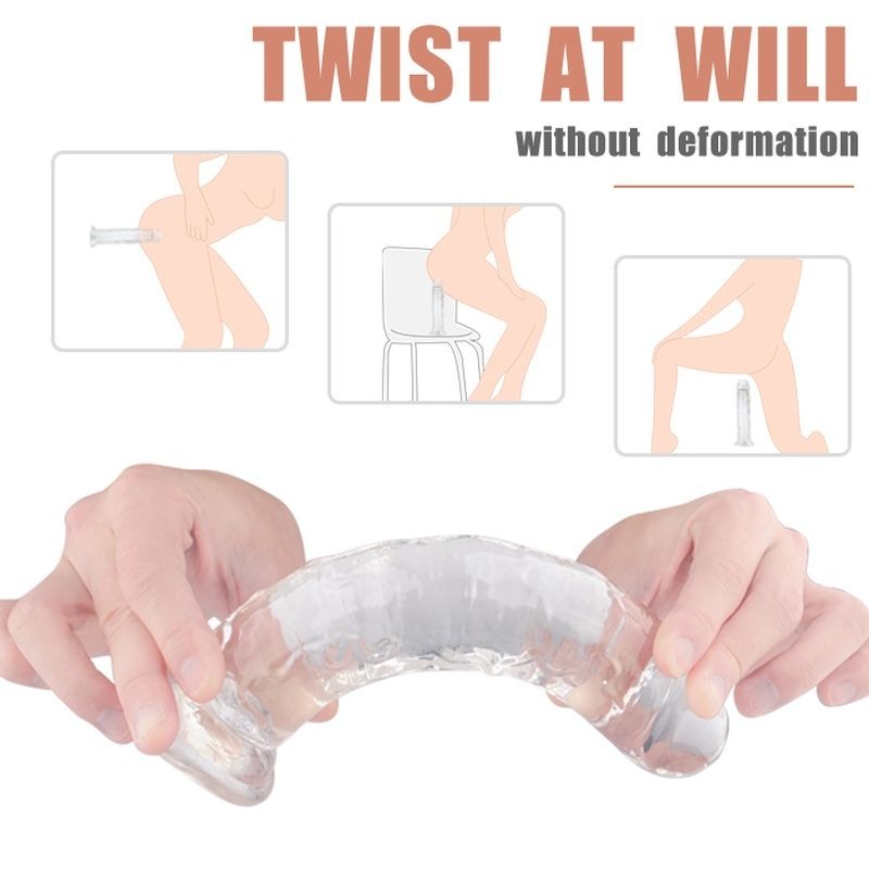 Lester Soft Realistic Dong Clear by S-Hande - Realistic Dildos