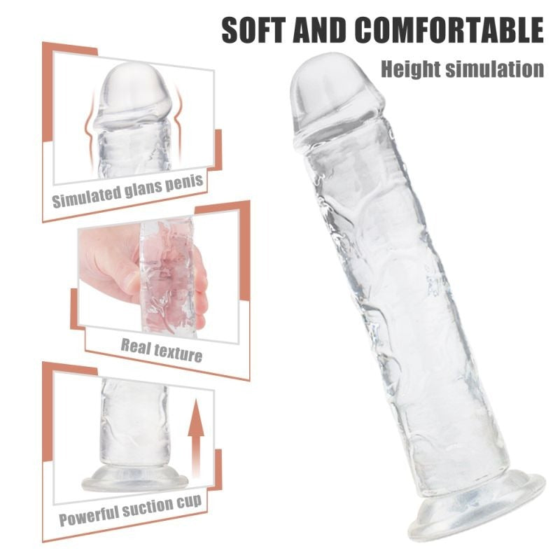 Lester Soft Realistic Dong Clear by S-Hande - Realistic Dildos