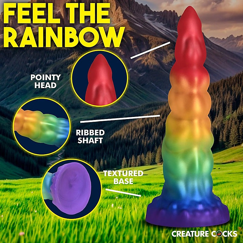 Magic Rider Unicorn Silicone Dildo by XR Brands - Realistic Dildos