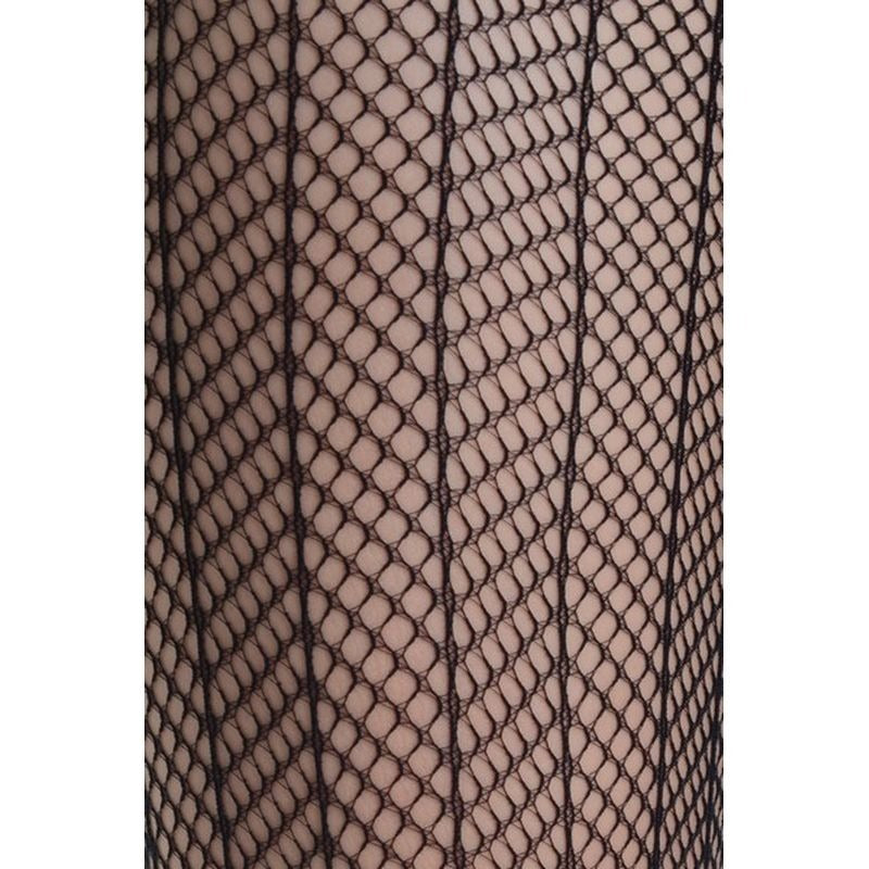 Sensual Arrow Mesh Tights Fishnet by Yelete - Fishnet and Thigh Highs