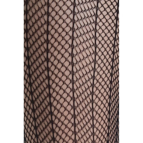 Sensual Arrow Mesh Tights Fishnet by Yelete - Fishnet and Thigh Highs
