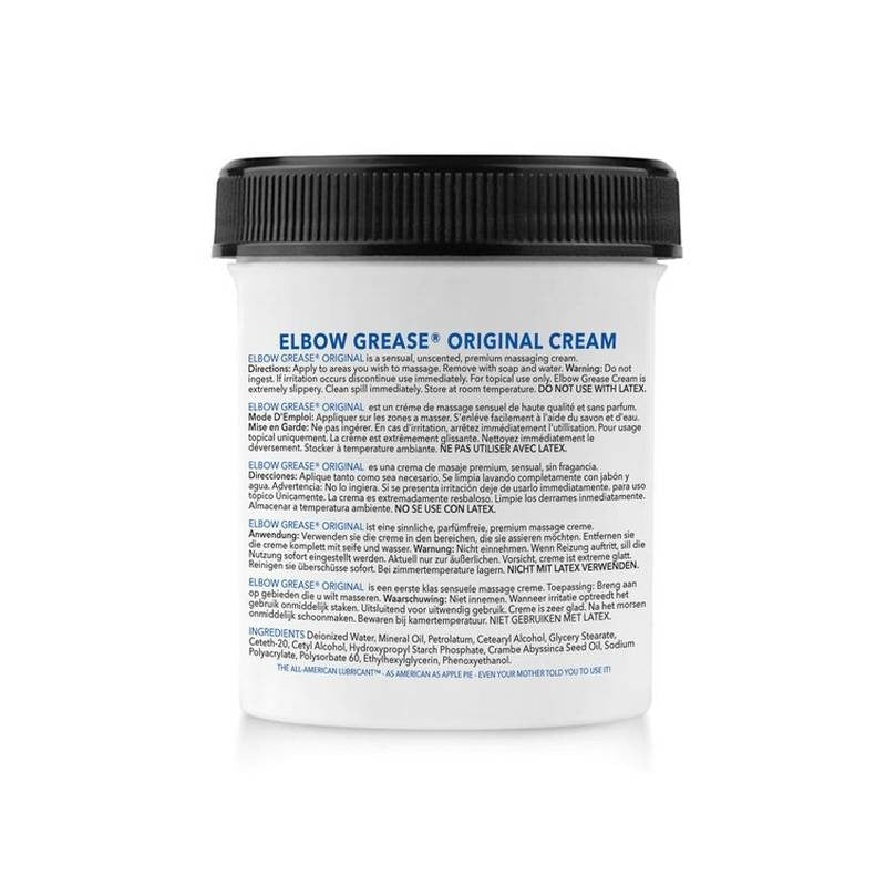 Original Cream 3.4oz by Elbow Grease - Massage Oils and Lubricants