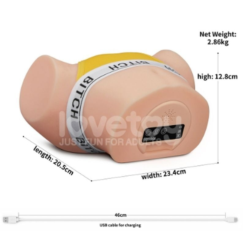 Sensation Pulse Masturbator With Thong by Lovetoy - Masturbators and Strokers