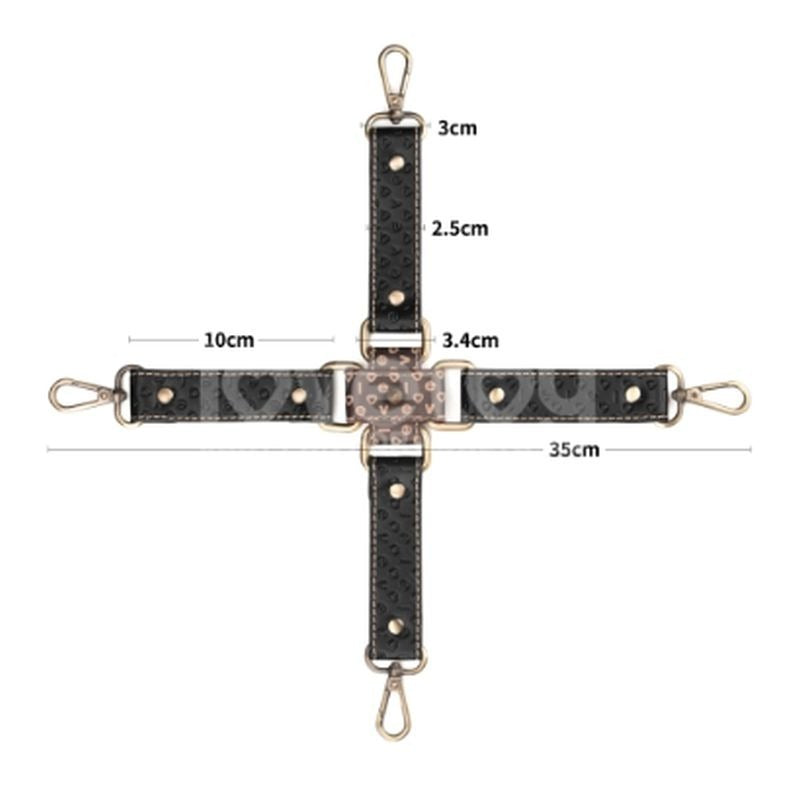 Hogtie Restraints Set by Lovetoy - Cuffs And Restraints