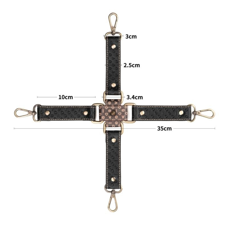 Hogtie Restraints Set by Lovetoy - Cuffs And Restraints