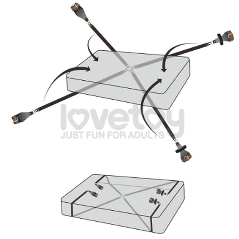 Under Mattress Restraint by Lovetoy - Cuffs And Restraints