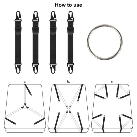 Under Mattress Restraint by Lovetoy - Cuffs And Restraints