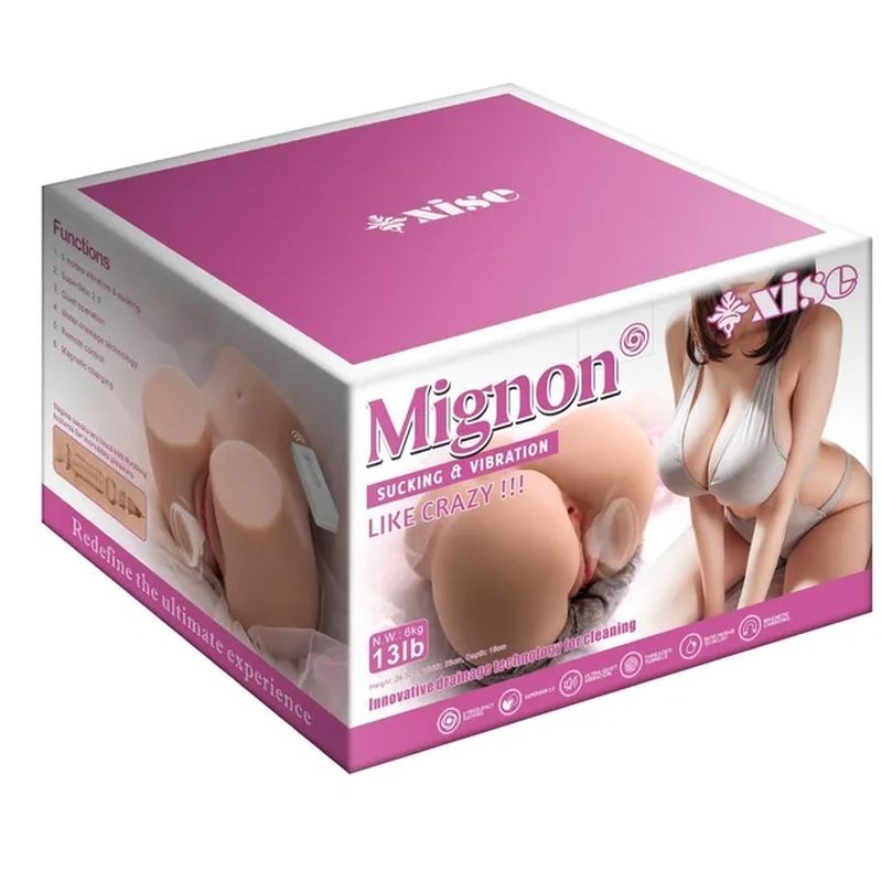 Mignon 6kg USB Auto Suction Pussy and Ass Masturbator - Masturbators and Strokers
