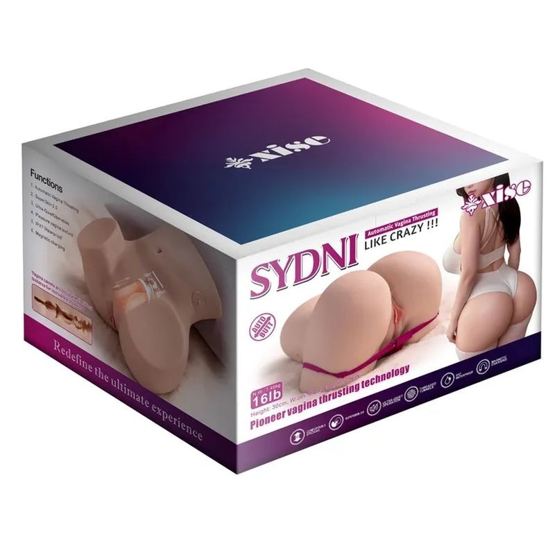 Sydni 7.5kg USB Auto Thrusting Pussy and Ass Masturbator - Masturbators and Strokers