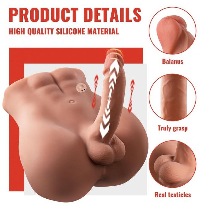 Bartlett 5kg USB Auto Male Cock and Ass Masturbator - Masturbators and Strokers