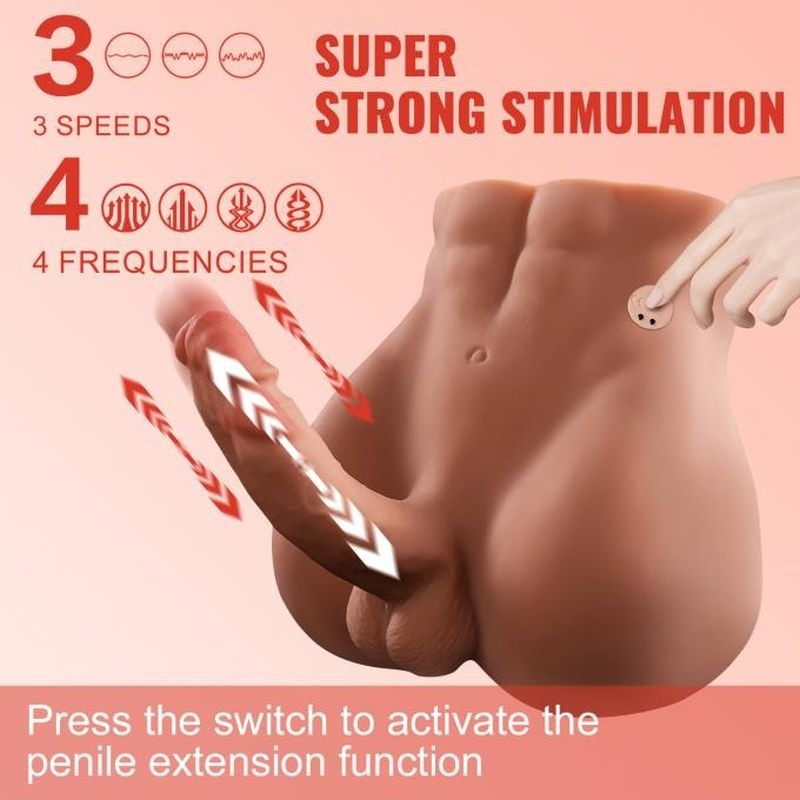 Bartlett 5kg USB Auto Male Cock and Ass Masturbator - Masturbators and Strokers