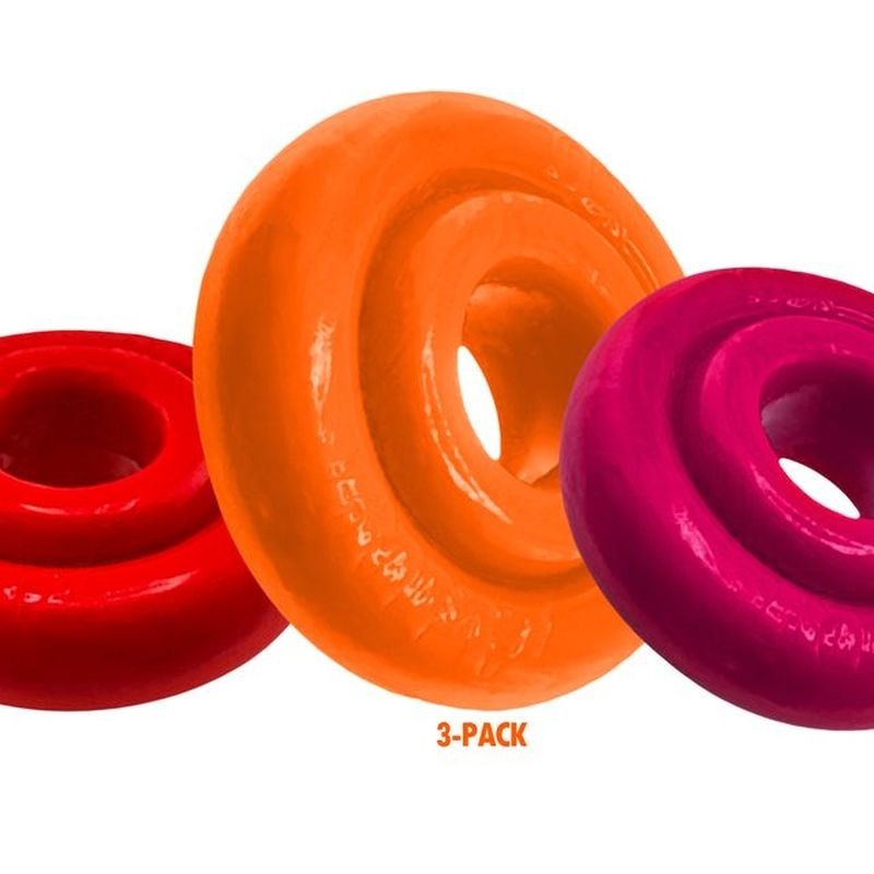 RimRingz Size Cock Ring Set by OxBalls - Cock Ring Sets