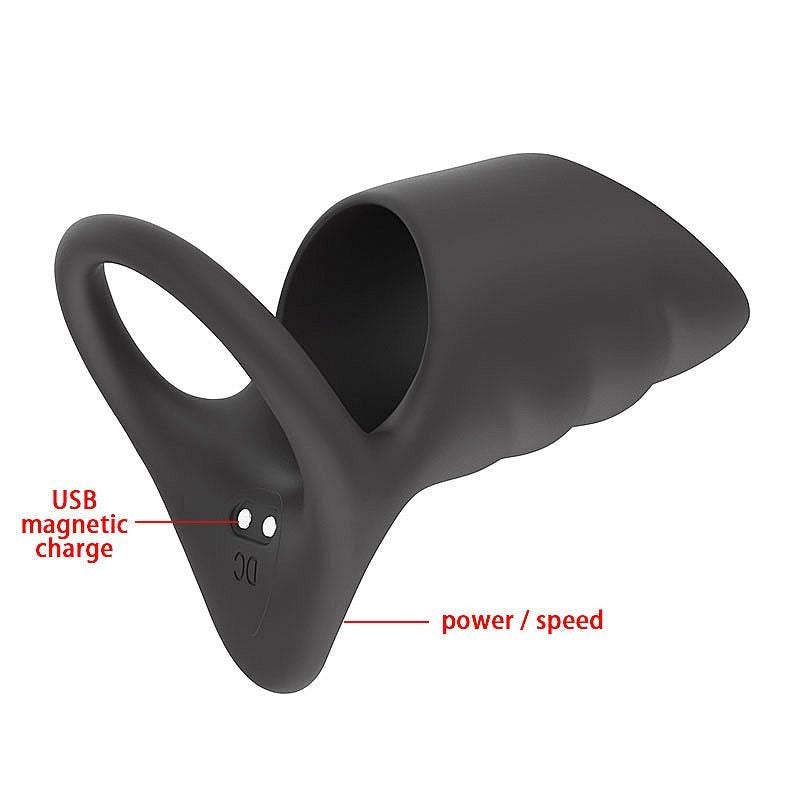 Surge Vibrating Penis Sleeve Cock Ring by Doc Johnson - Vibrating Cock Rings