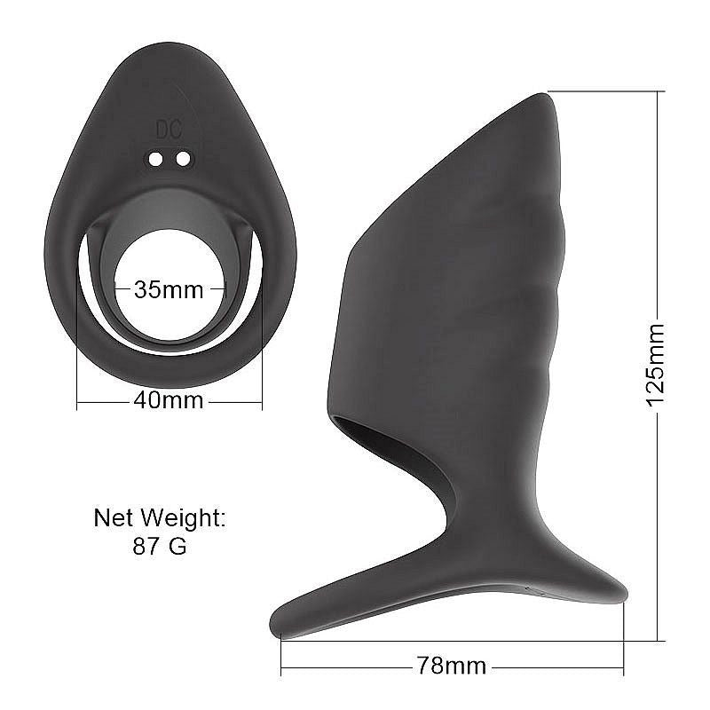 Surge Vibrating Penis Sleeve Cock Ring by Doc Johnson - Vibrating Cock Rings