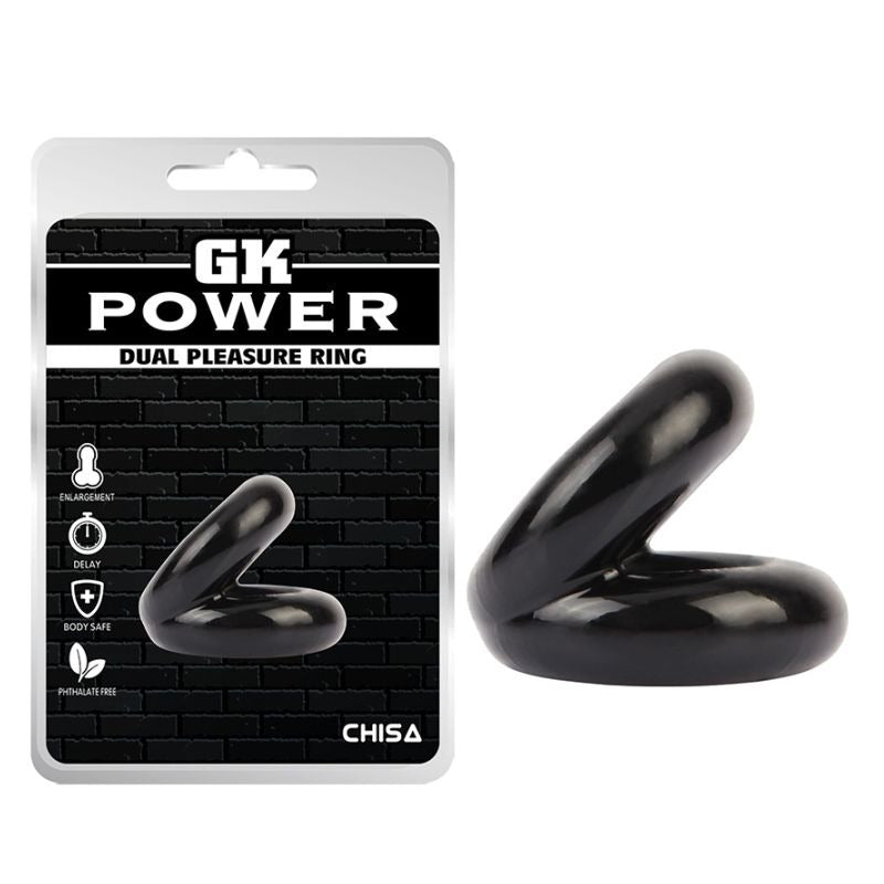 Dual Pleasure Ring by Chisa - Stretchy Cock Rings
